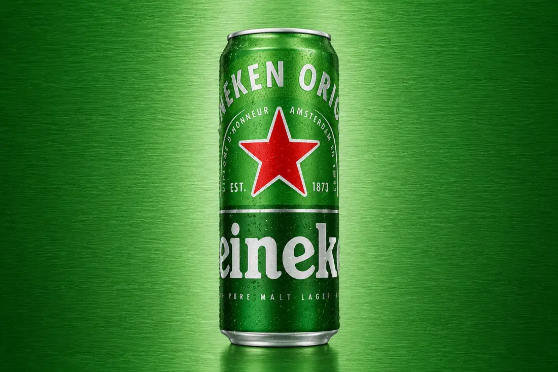Heineken latão